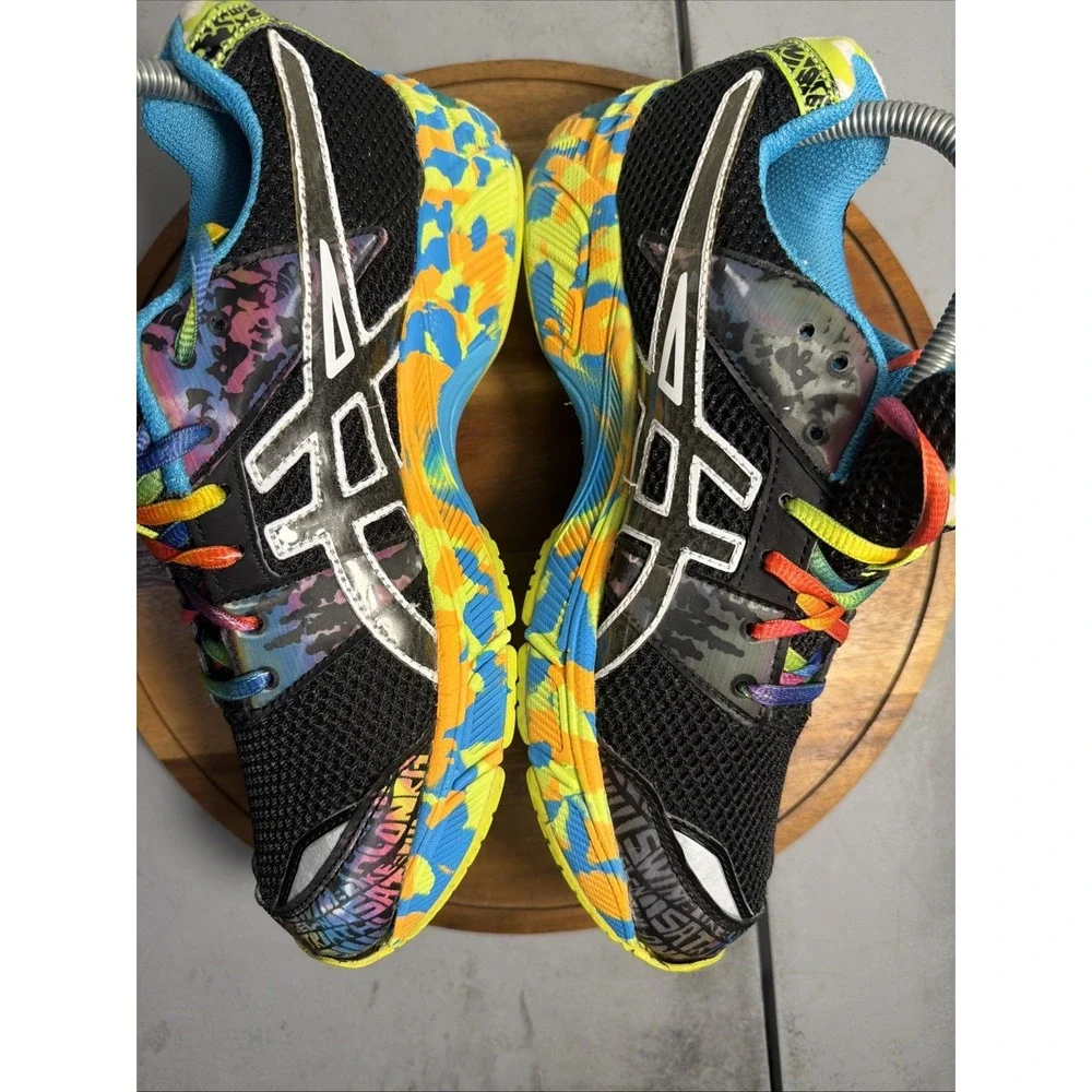 ASICS Gel Noosa Tri 8 Mens Running Shoes Sneaker Multicolor C301N Size 6.5